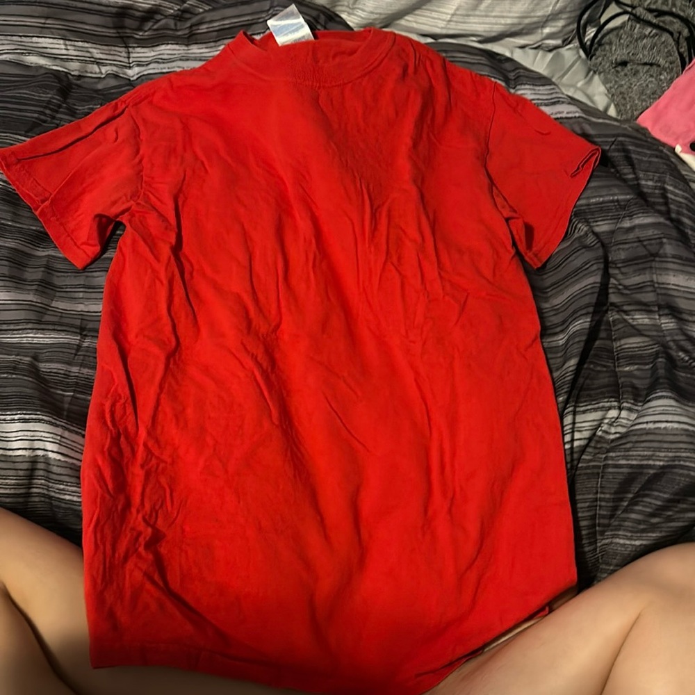 Red shirt